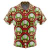 1up Button Up Hawaiian Shirt front - Anime Gifts Store