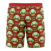 1up Hawaiian Swim Trunks Board Shorts back - Anime Gifts Store