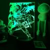 3D LED Lamp Anime Black Clover Night Light Asta Figure RGB Colorful Bedside Lamp for Kids 1 - Anime Gifts Store