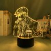 3d Lamp Anime Attack on Titan Zeke Yeager for Room Decor Light Battery Powered Kids Birthday - Anime Gifts Store