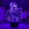 3d Lamp Anime Attack on Titan hange zoe for Room Decor Light Battery Powered Child Birthday 1 - Anime Gifts Store