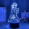 3d Lamp Anime Bleach Ichigo Kurosaki for Bedroom Decor Nightlight Cool Birthday Gift Acrylic Led Night - Anime Gifts Store