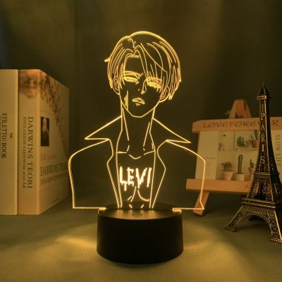 3d Led Lamp Anime Attack on Titan Fanart Edited for Home Decorative Nightlight Kids Birthday Gift 1 - Anime Gifts Store