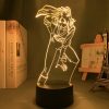 3d Light Anime Bleach Yoruichi Shihouin for Home Decoration Nightlight Cool Birthday Gift Acrylic Led Night 1 - Anime Gifts Store