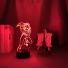 3d Light Anime Bleach Yoruichi Shihouin for Home Decoration Nightlight Cool Birthday Gift Acrylic Led Night 3 - Anime Gifts Store