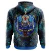 Abstract Gundam AOP Hoodie 3D BACK Mockup - Anime Gifts Store