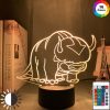 Acrylic 3d Lamp Avatar The Last Airbender Nightlight for Kids Child Room Decor The Legend of - Anime Gifts Store