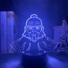 Acrylic Led Night Light Avatar The Last Airbender for Kids Child Bedroom Decor Nightlight Avatar Iroh 1 - Anime Gifts Store