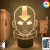 Acrylic Led Night Light Avatar The Last Airbender for Kids Child Bedroom Decor Nightlight The Legend - Anime Gifts Store