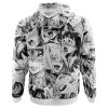 Ahegao Anime Collage AOP Hoodie 3D BACK Mockup 1 - Anime Gifts Store