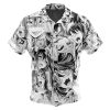 Ahegao Anime Collage Short Sleeve Hawaiian Shirt FRONT Mockup 1 - Anime Gifts Store