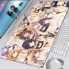 Ahegao Mousepad Anime Mouse Pad Gamer Office Carpet Gaming Computer Mat Mausepad Game Mats Carpet Rug 6 - Anime Gifts Store