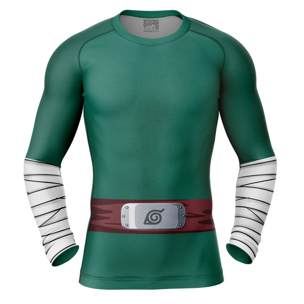 Airbender Compression Shirt Rash Guard front 1 - Anime Gifts Store