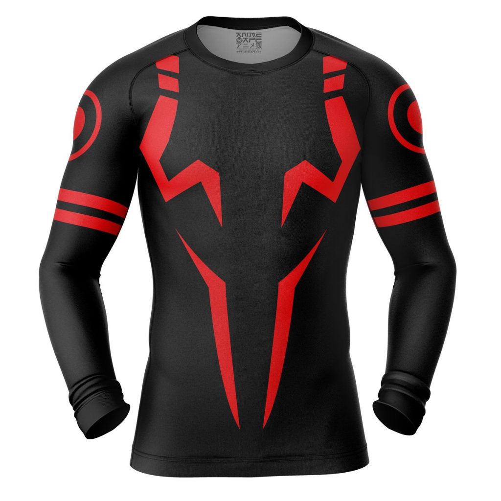 Airbender Compression Shirt Rash Guard front - Anime Gifts Store