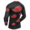 Akatsuki Compression Shirt Rash Guard back side - Anime Gifts Store