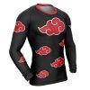 Akatsuki Compression Shirt Rash Guard front side - Anime Gifts Store