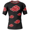 Akatsuki Short Sleeve Rash Guard front - Anime Gifts Store