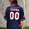 Akatsuki Uchiha Naruto Baseball Jersey Back 1 - Anime Gifts Store