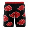 Akatsuki Hawaiian Shorts BACK Mockup - Anime Gifts Store