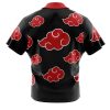 Akatsuki Short Sleeve Hawaiian Shirt BACK Mockup - Anime Gifts Store