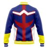 All Might MHA Varsity Jacket BACK Mockup - Anime Gifts Store