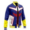 All Might MHA Varsity Jacket F LEFT Mockup - Anime Gifts Store