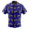 All Might MHA Short Sleeve Hawaiian Shirt FRONT Mockup - Anime Gifts Store