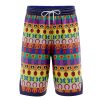 All Symbols Pattern Basketball Shorts front - Anime Gifts Store