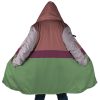 Alluka Zoldyck HXH AOP Hooded Cloak Coat MAIN Mockup - Anime Gifts Store