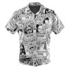 Aloha Strawhat OP Short Sleeve Hawaiian Shirt FRONT Mockup 1 - Anime Gifts Store