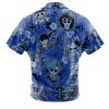 Aloha Theme One Piece Short Sleeve Hawaiian Shirt BACK Mockup - Anime Gifts Store