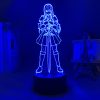 Anime 3d Light Fairy Tail Erza Scarlet for Kids Bedroom Decoration Night Light Manga Gift for 2 - Anime Gifts Store