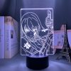 Anime Akame Ga Kill Led Light for Bedroom Decor Night Light Kids Children Birthday Gift Manga 2 - Anime Gifts Store