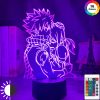 Anime Fairy Tail Natsu Dragneel and Erza Scarlet Hug Night Light Led Touch Sensor Nightlight for - Anime Gifts Store