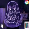 Anime Fairy Tail Ultear Milkovich Figure Led Night Light Lamp for Girls Bedoom Decor Usb Battery - Anime Gifts Store