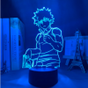 Anime My Hero Academia Shoto Todoroki Face Design Led Night Light Lamp for Kids Child Boys - Anime Gifts Store