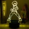 Anime My Hero Academia Shoto Todoroki Face Design Led Night Light Lamp for Kids Child Boys 2 - Anime Gifts Store