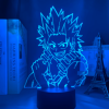 Anime My Hero Academia Shoto Todoroki Face Design Led Night Light Lamp for Kids Child Boys 6 - Anime Gifts Store