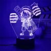 Anime One Piece 3D LED Night Light Luffy Roronoa Zoro Nico Pirate Ship Illusion Table Lamp 11 - Anime Gifts Store