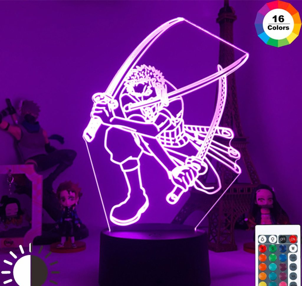 Anime One Piece 3D LED Night Light Luffy Roronoa Zoro Nico Pirate Ship Illusion Table Lamp 2 e1694590186386 - Anime Gifts Store