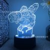 Anime One Piece 3D LED Night Light Luffy Roronoa Zoro Nico Pirate Ship Illusion Table Lamp 7 - Anime Gifts Store