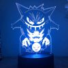 Anime Pokemon Lamp Figure Pikachu Psyduck Lucario Eevee 3D Led Night Light Child Gift Color Changing 11 - Anime Gifts Store