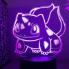 Anime Pokemon Lamp Figure Pikachu Psyduck Lucario Eevee 3D Led Night Light Child Gift Color Changing 12 - Anime Gifts Store