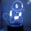 Anime Pokemon Lamp Figure Pikachu Psyduck Lucario Eevee 3D Led Night Light Child Gift Color Changing 13 - Anime Gifts Store