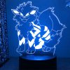 Anime Pokemon Lamp Figure Pikachu Psyduck Lucario Eevee 3D Led Night Light Child Gift Color Changing 15 - Anime Gifts Store