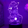 Anime Pokemon Lamp Figure Pikachu Psyduck Lucario Eevee 3D Led Night Light Child Gift Color Changing 9 - Anime Gifts Store