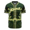 Aquaman DC Comics AOP Baseball Jersey FRONT Mockup - Anime Gifts Store