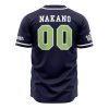 Asahiyama High School QQ AOP Baseball Jersey BACK Mockup - Anime Gifts Store