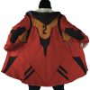 Asuka Neon Genesis Evangelion AOP Hooded Cloak Coat NO HOOD Mockup - Anime Gifts Store