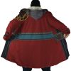 Auron Final Fantasy AOP Hooded Cloak Coat NO HOOD Mockup - Anime Gifts Store